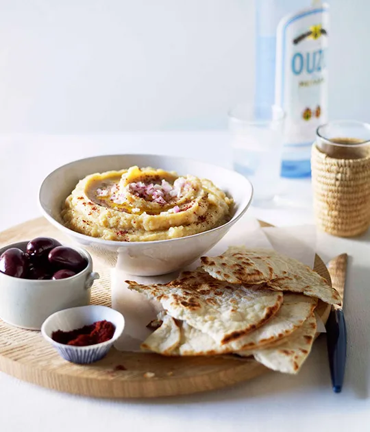 Yellow split pea dip recipe | Gourmet Traveller