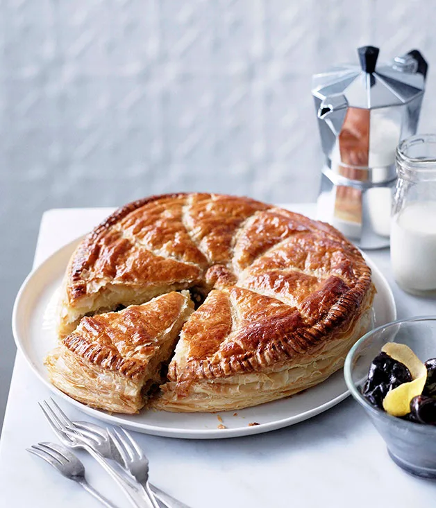 Almond Pithiviers with Armagnac prunes