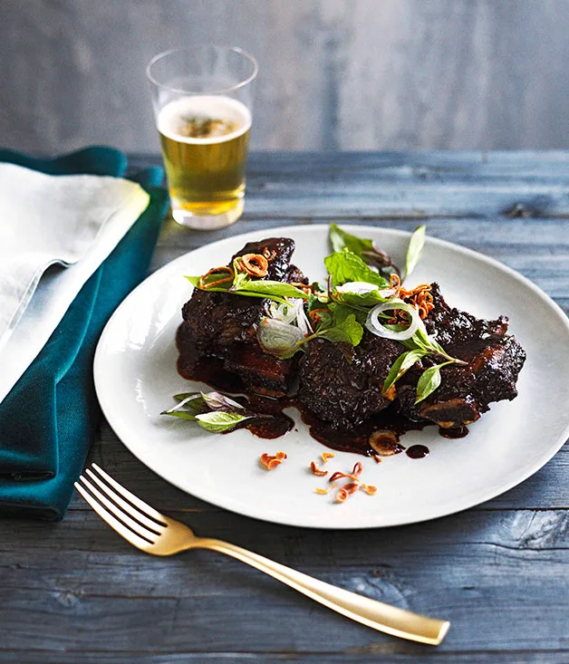 Lemongrass and tamarind beef ribs