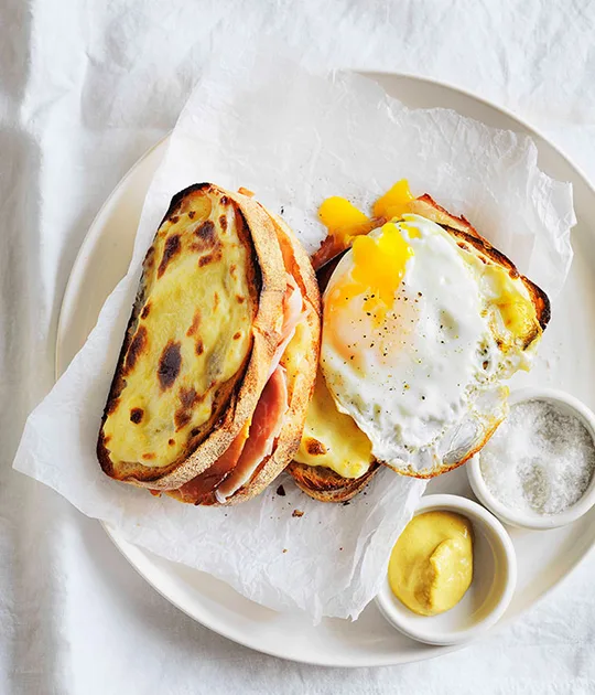 Croque-madame recipe | Gourmet Traveller