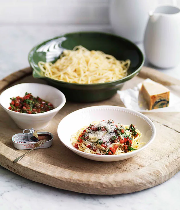 Tagliolini freddi (Cold tagliolini)