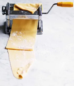 Egg-yolk pasta dough