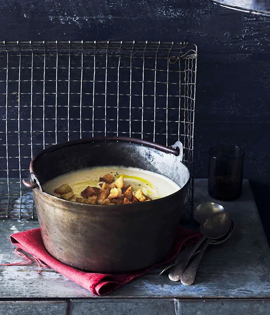 Tuscan bean soup recipe | Gourmet Traveller
