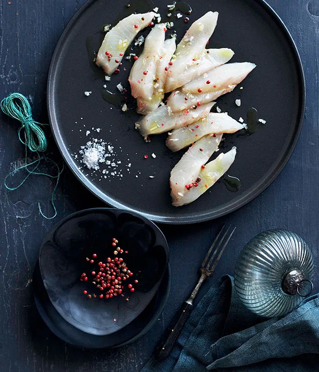 Kingfish crudo