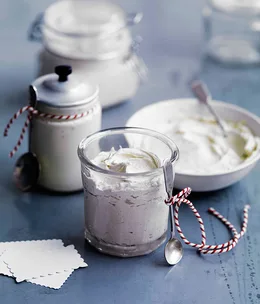 Whipped brandy butter