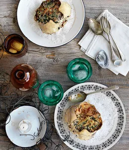 Stuffed crabs (Txangurro rellenos)