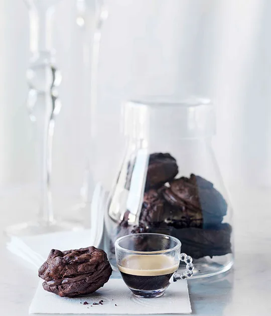 Sour cherry-chocolate cookies | Gourmet Traveller