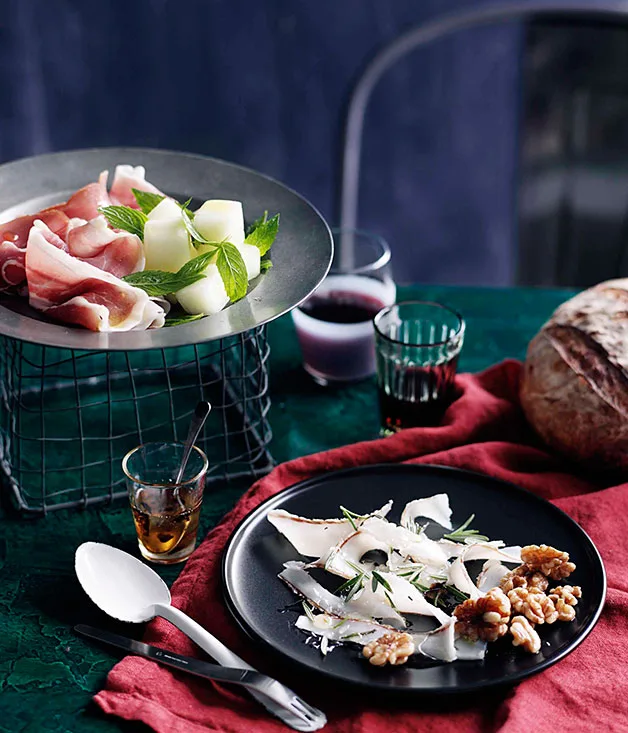 Melon and ham