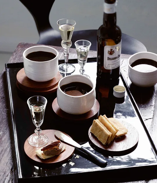 Chicken livers and sherry | Gourmet Traveller