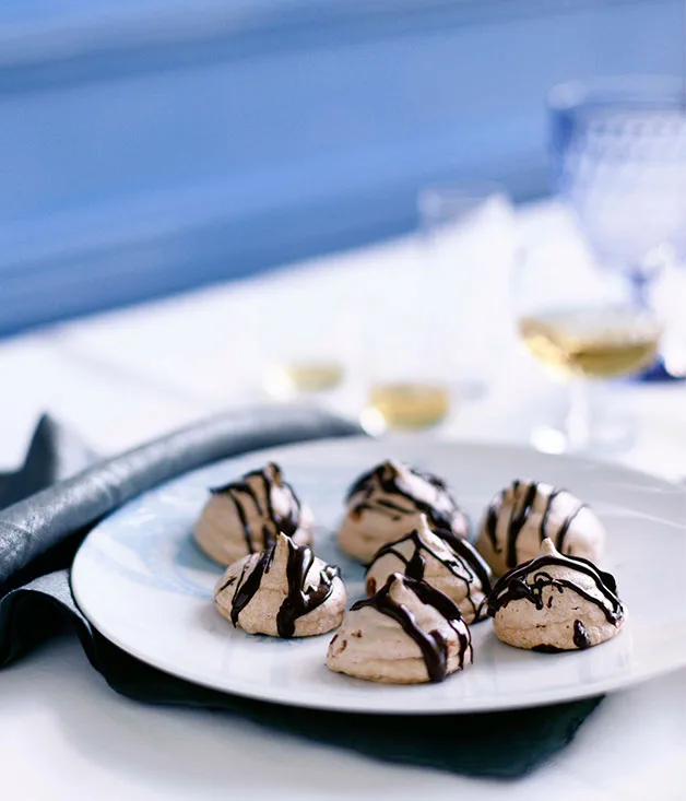 Cocoa and almond rochers