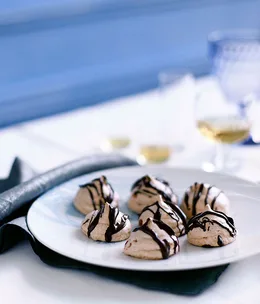 Cocoa and almond rochers