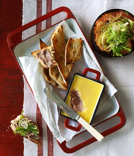 Duck liver pate | Gourmet Traveller