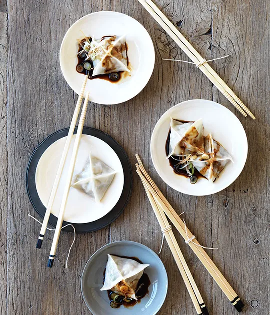 Pork dumplings | Gourmet Traveller