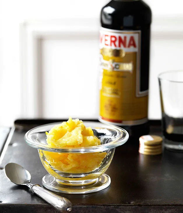 Sorbetto di arancia
