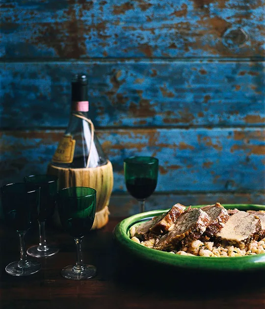 Pork neck braised in milk | Gourmet Traveller