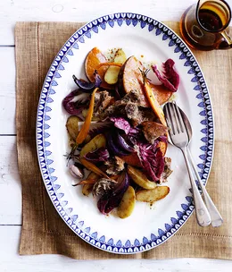 Autumn bread salad