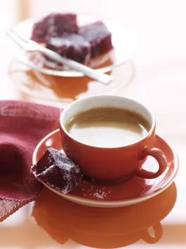 Sugared raspberry jellies