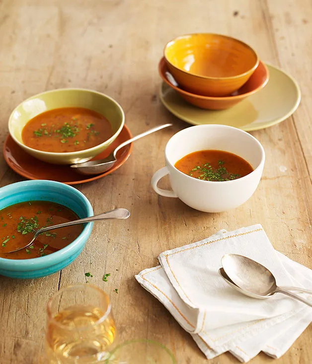 Spicy crab soup