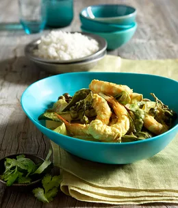 Prawn and green mango curry