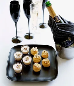 Chicken and black truffle vol-au-vents