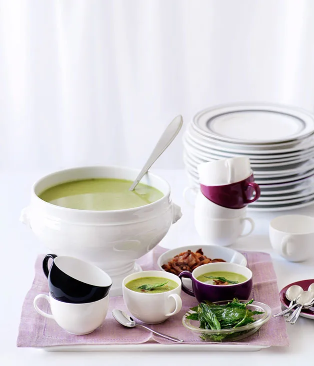 Pea soup