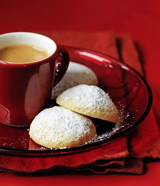 Powdered sugar biscuits