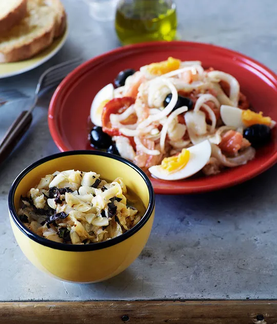 Pericana Salt cod, garlic and chilli dip | Gourmet Traveller