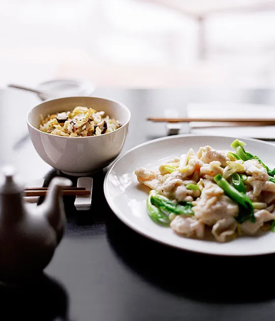 Stir-fried chicken and ginger | Gourmet Traveller