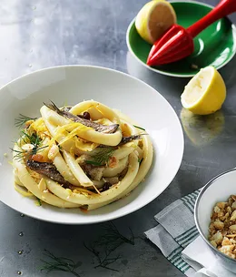 Ziti with sardines