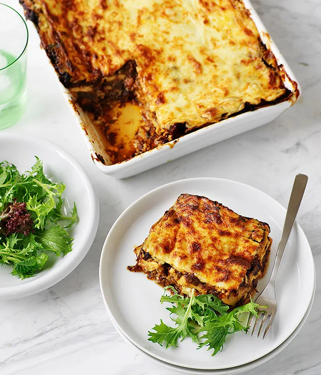 Oxtail lasagne