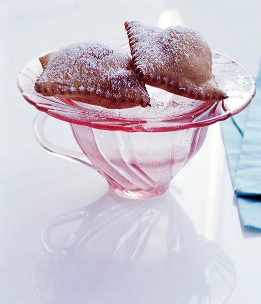 Sweet ricotta-filled ravioli