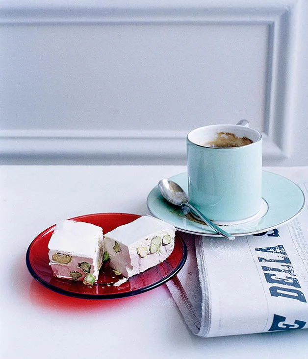 Pistachio torrone