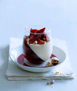 Mascarpone and quince jellies