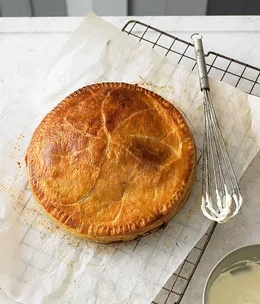 Chocolate and hazelnut pithiviers
