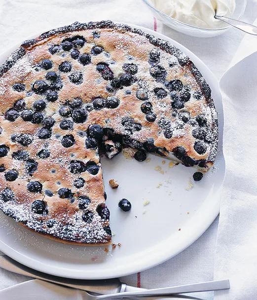 Blueberry tart