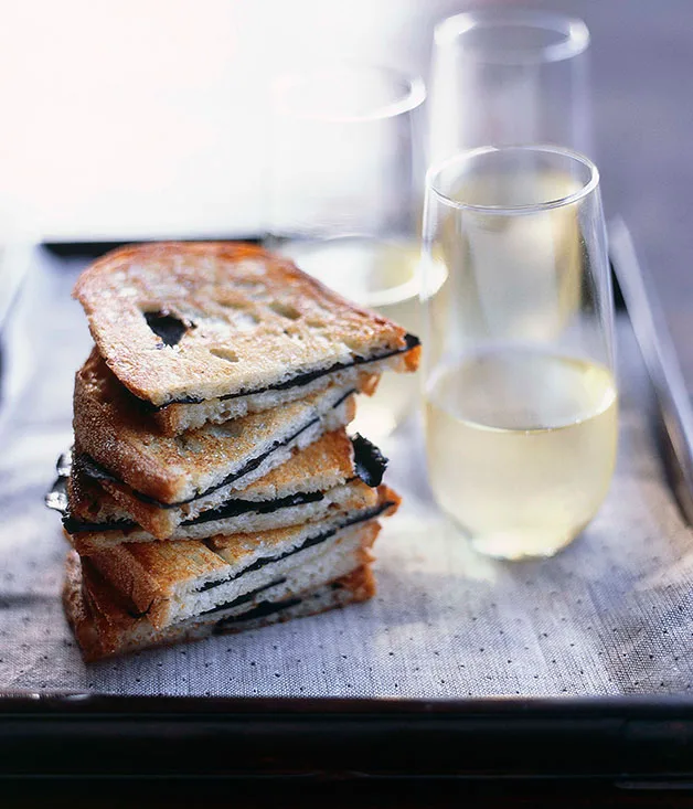 Toasted truffle sandwiches