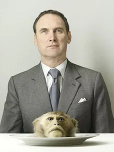 Talking table with AA Gill