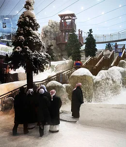 Dubai’s Desert Snowstorm