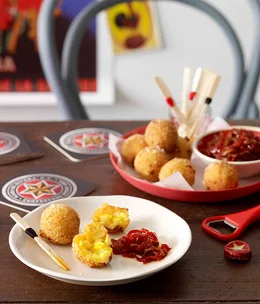 Manchego and corn fritters