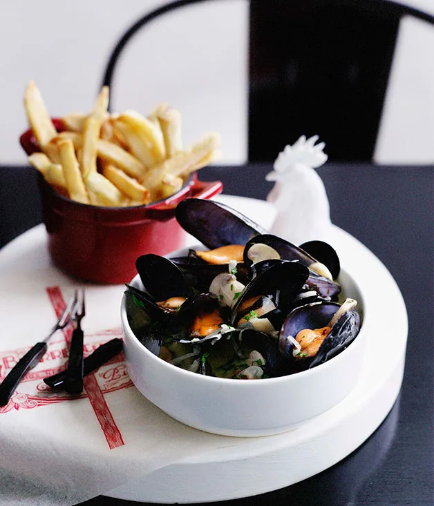 Moules à la Normande