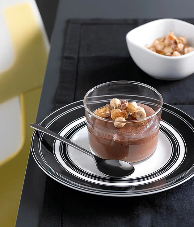 Spiced chocolate mousse
