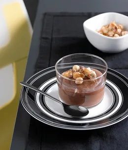 Spiced chocolate mousse