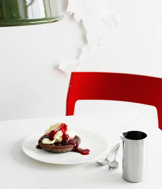 Soft-centred chocolate tortini | Gourmet Traveller