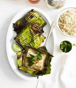 Grilled mulloway curry