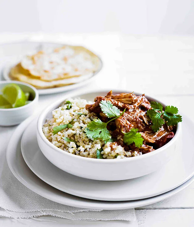 Quick chicken mole