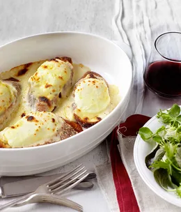 Eggs gratinée