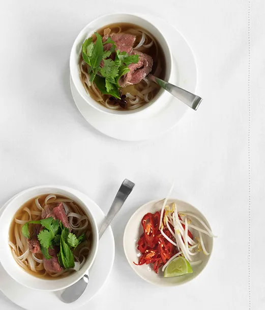 Vietnamese beef noodle soup
