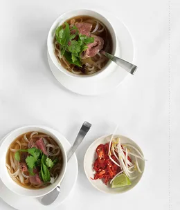 Vietnamese beef noodle soup