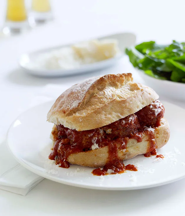 Meatball sandwiches