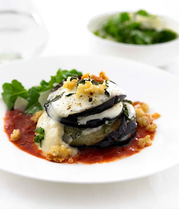Roast eggplant